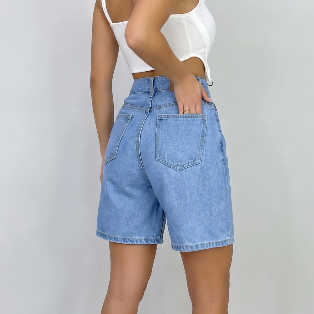 Casual Loose Bermuda Denim Summer Shorts For Women