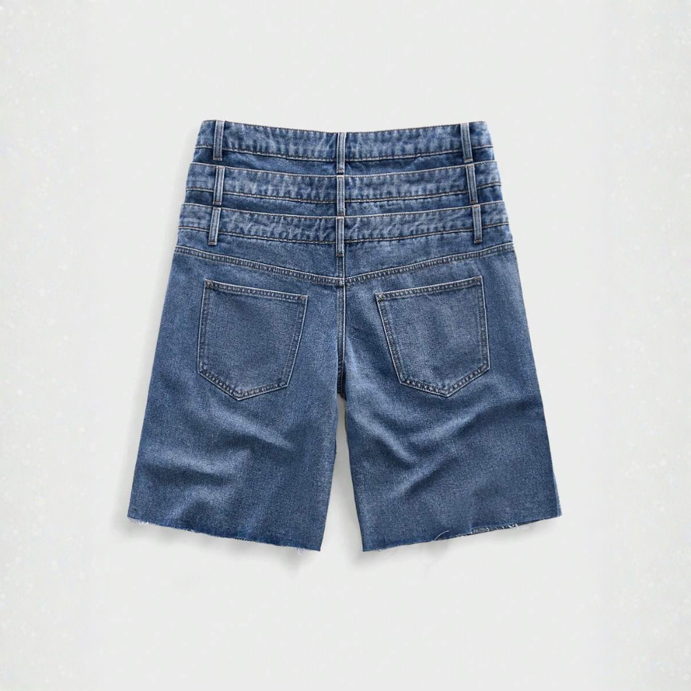 Men’s Loose Fit Casual Denim Shorts For Everyday