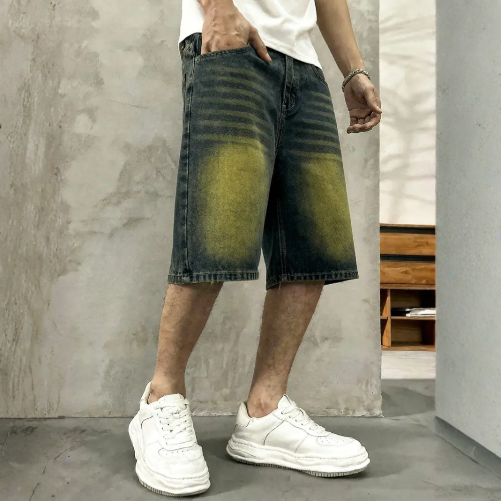 Casual Comfy Denim Shorts Wear For Men
