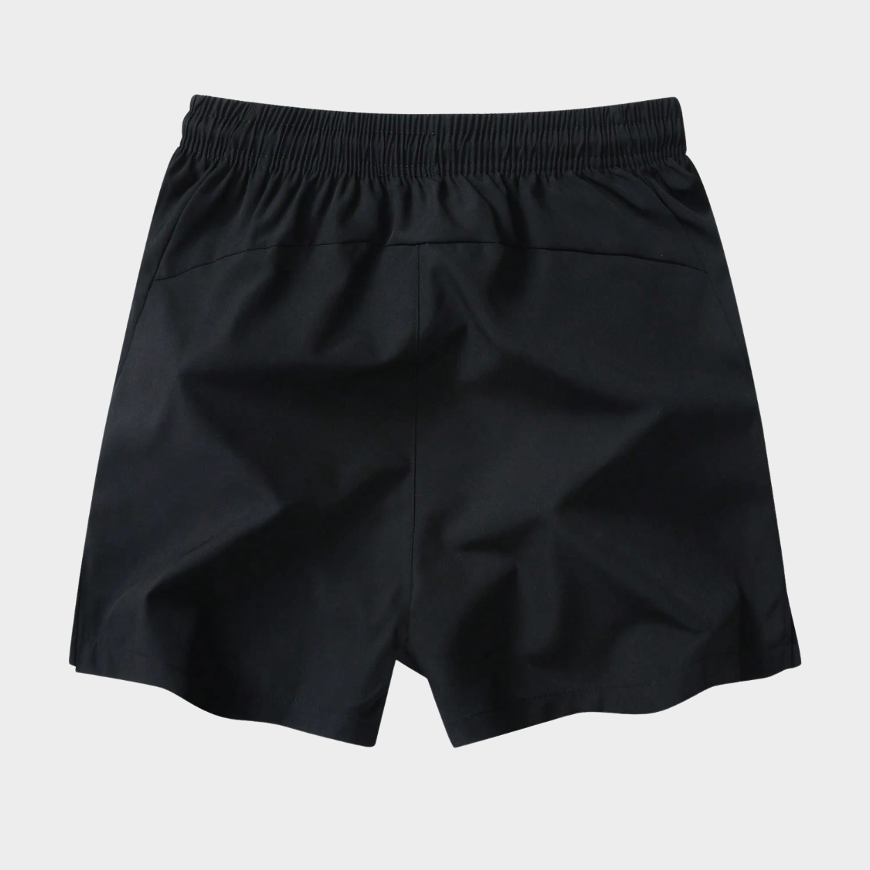 Comfortable Sports Shorts With Zipper Pocket