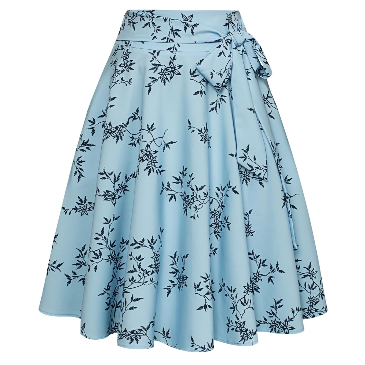 Flared High Aline Skirt With Pockets For Women