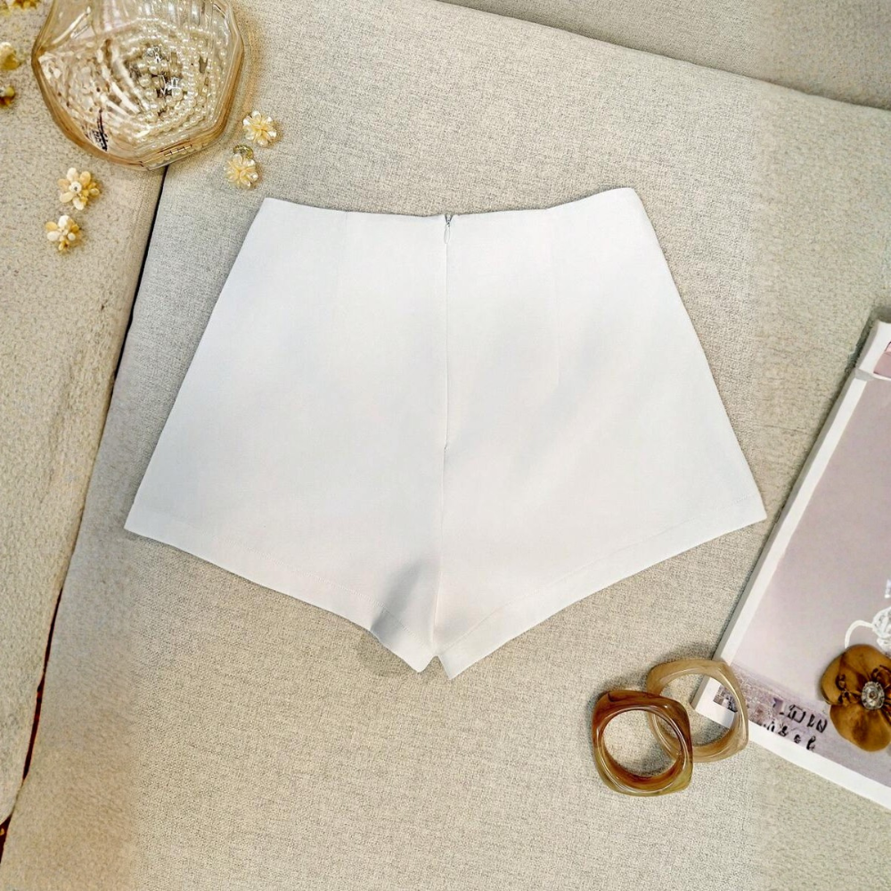 Casual And Solid Color Shorts Summer For Women
