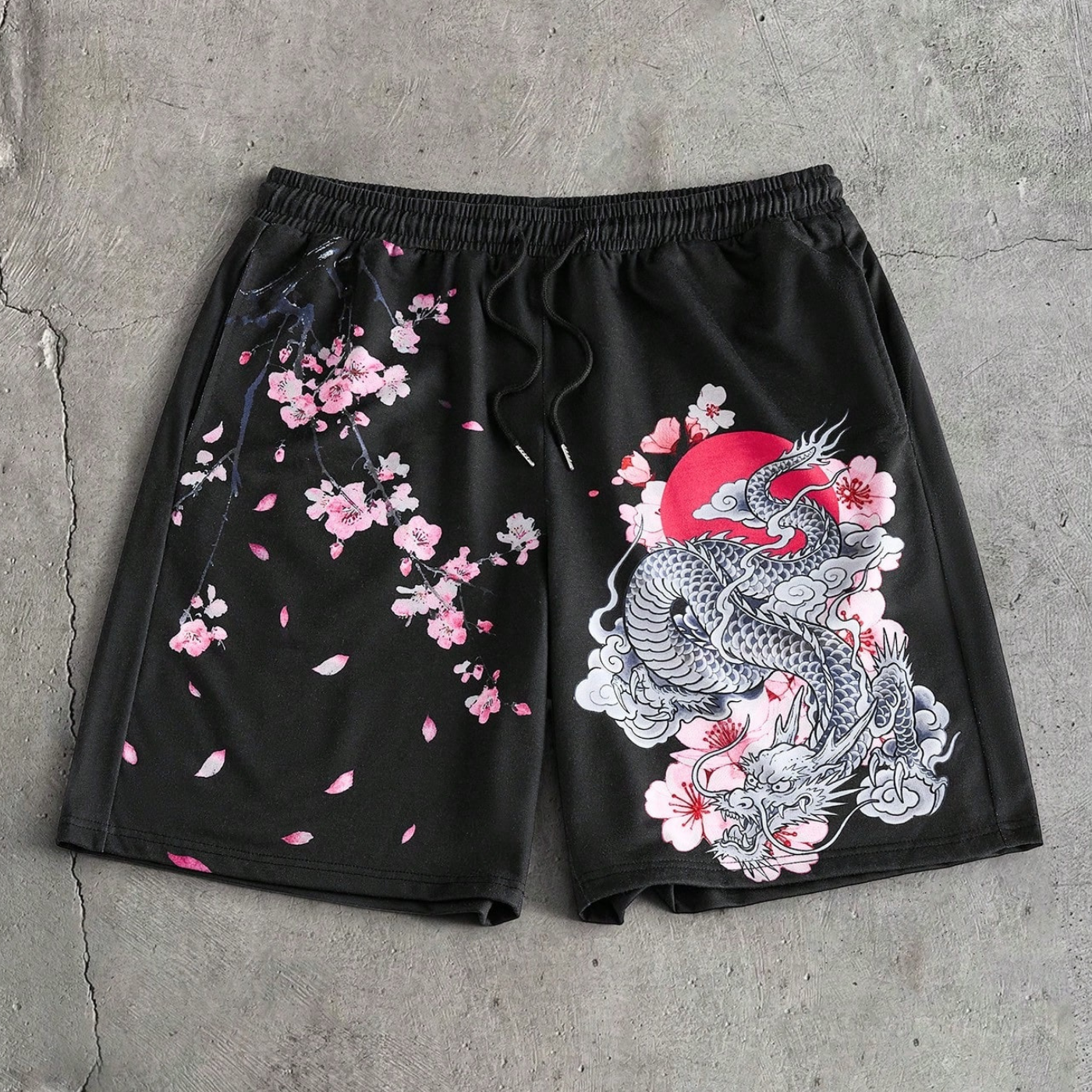 Contrast Outdoor Sports Shorts For Men