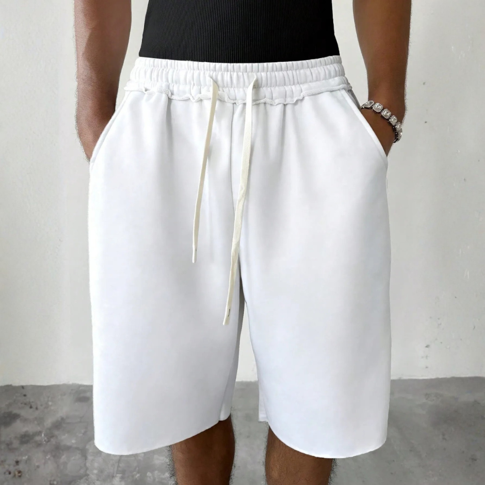 Men’s Loose Fit Knee Length Casual Shorts