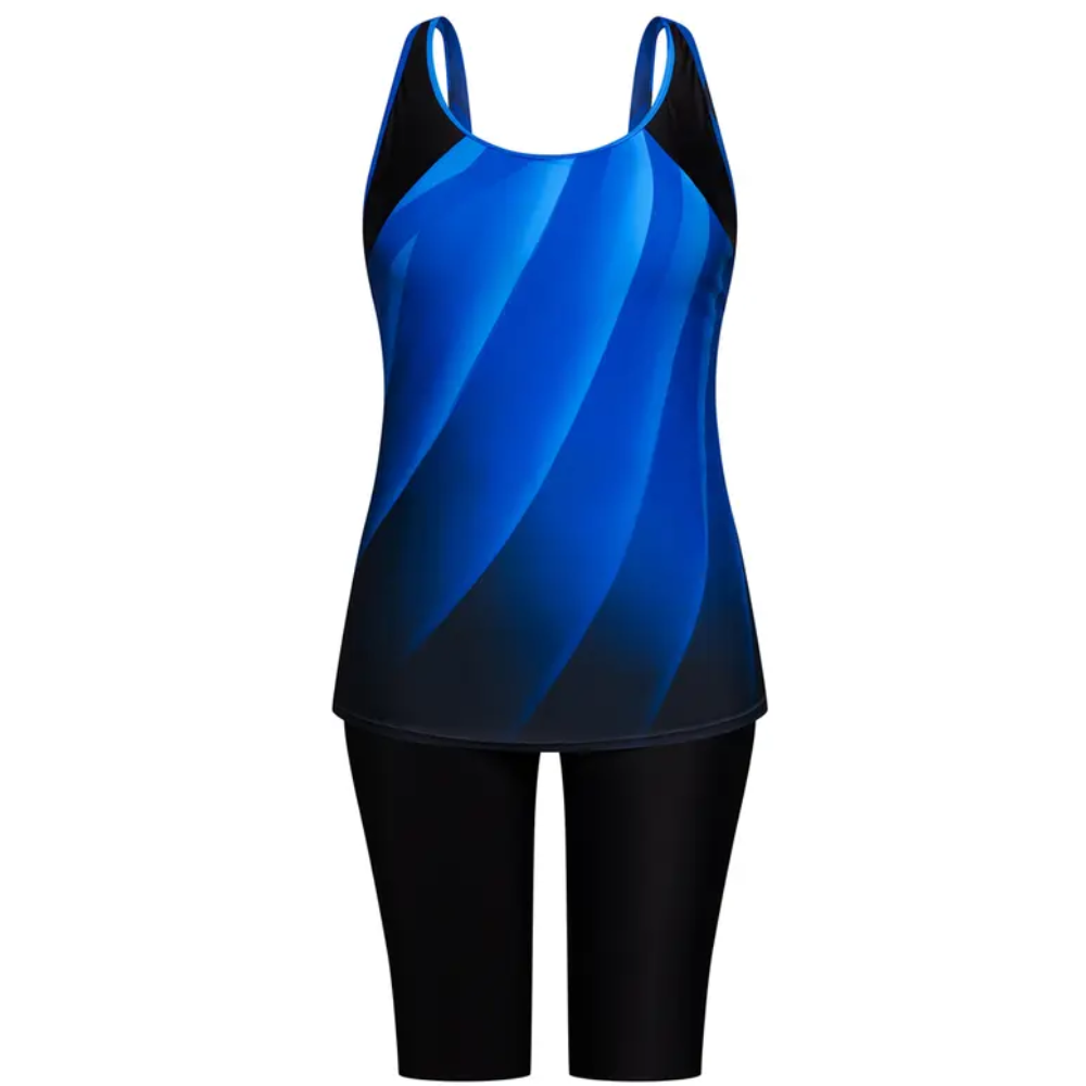 Plus Size Tankini Swimwear Set