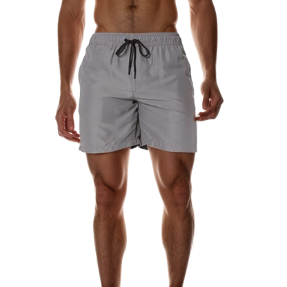Mens Fast Drying Swim Trunks With Elastic Band