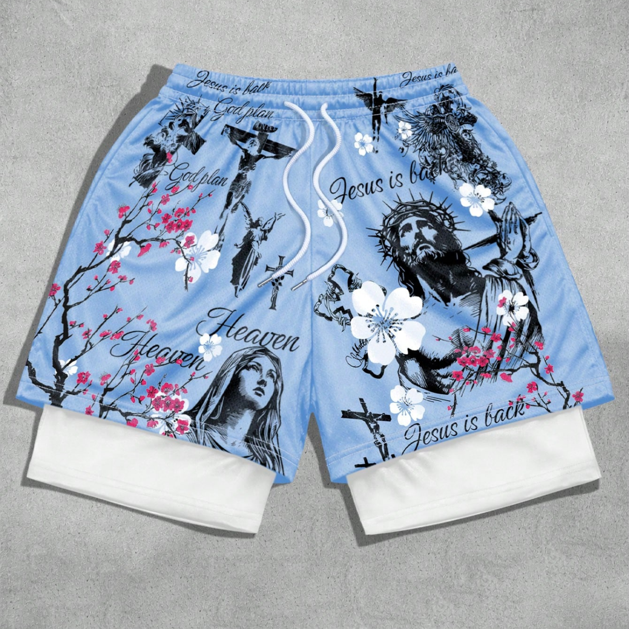 Comfortable Double Layer Shorts For Men