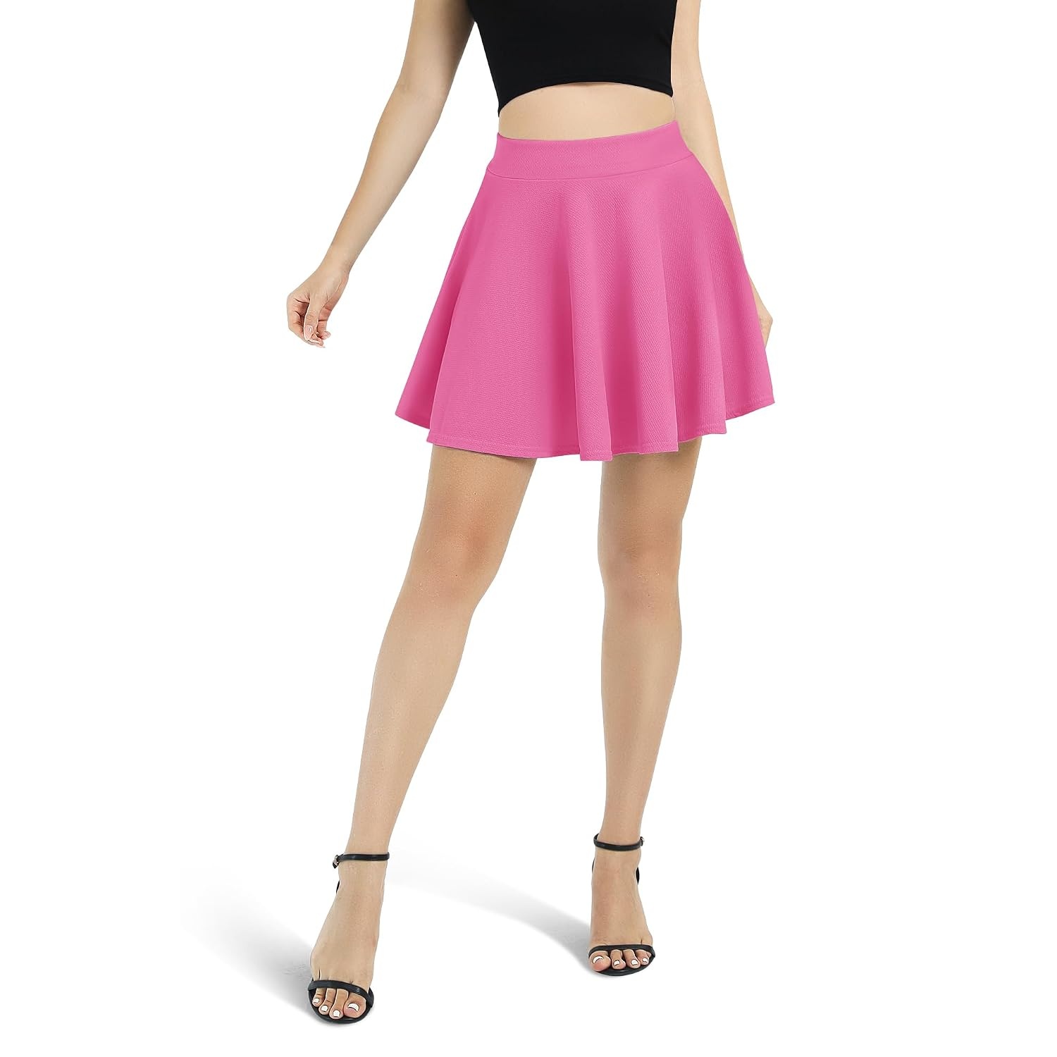 Versatile Casual Flared Skater Skirt For Women