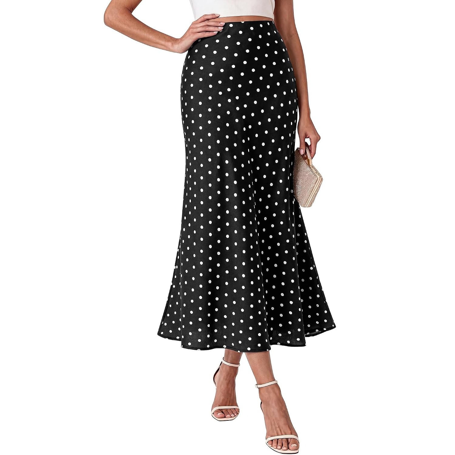 Summer Spring Party Lightweight A Line Skirt For Women