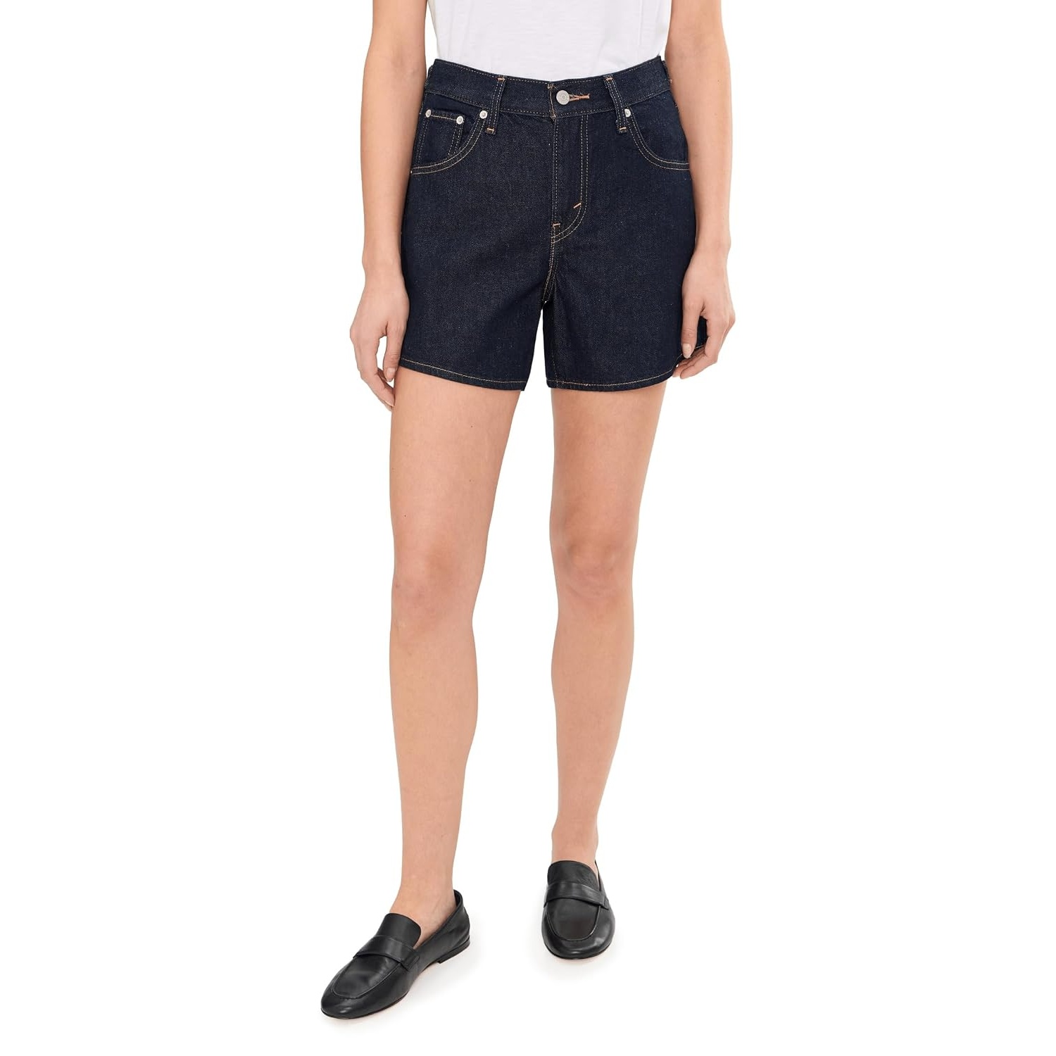 Everyday Casual Denim Shorts With Pockets For Women