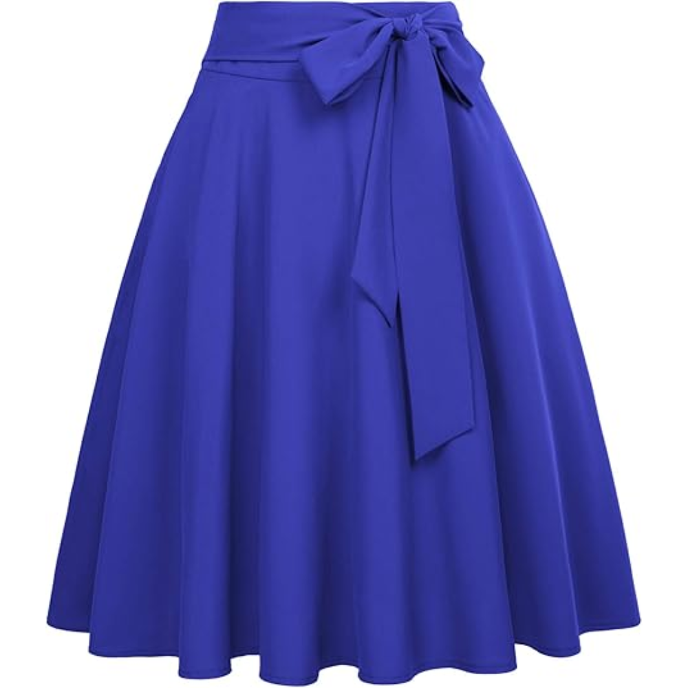 Flared High Aline Skirt With Pockets For Women