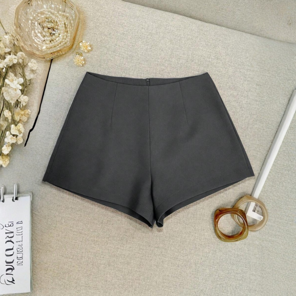 Casual And Solid Color Shorts Summer For Women