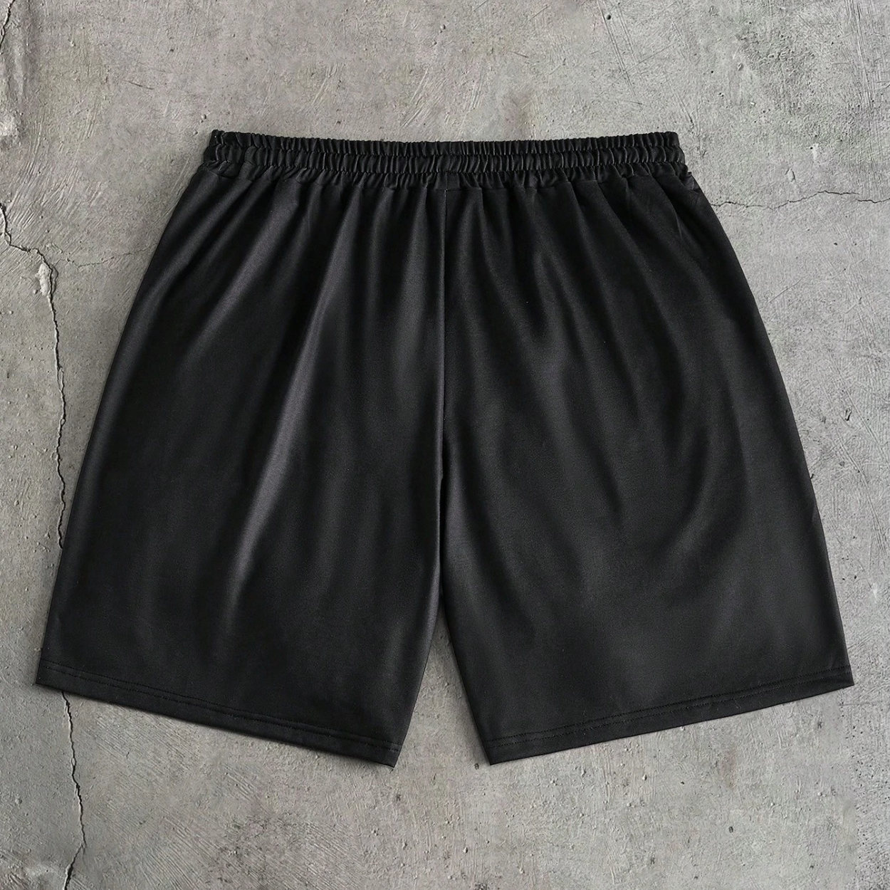 Casual Printed Drawstring Fleece Summer Shorts For Men