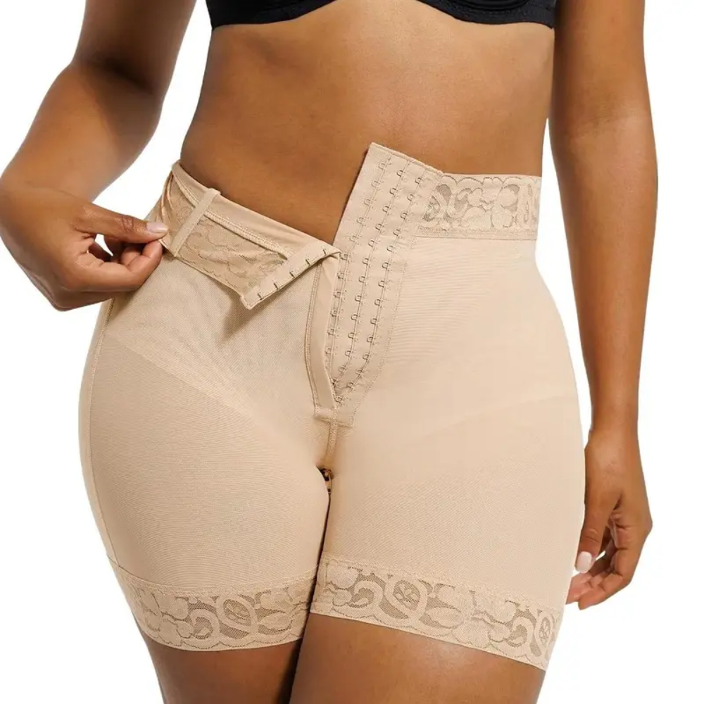 Lace Shaping Mid Length Shorts