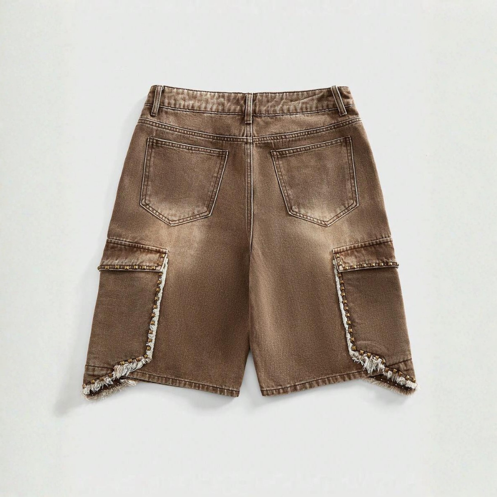 Men’s Loose Fit Casual Denim Shorts For Everyday