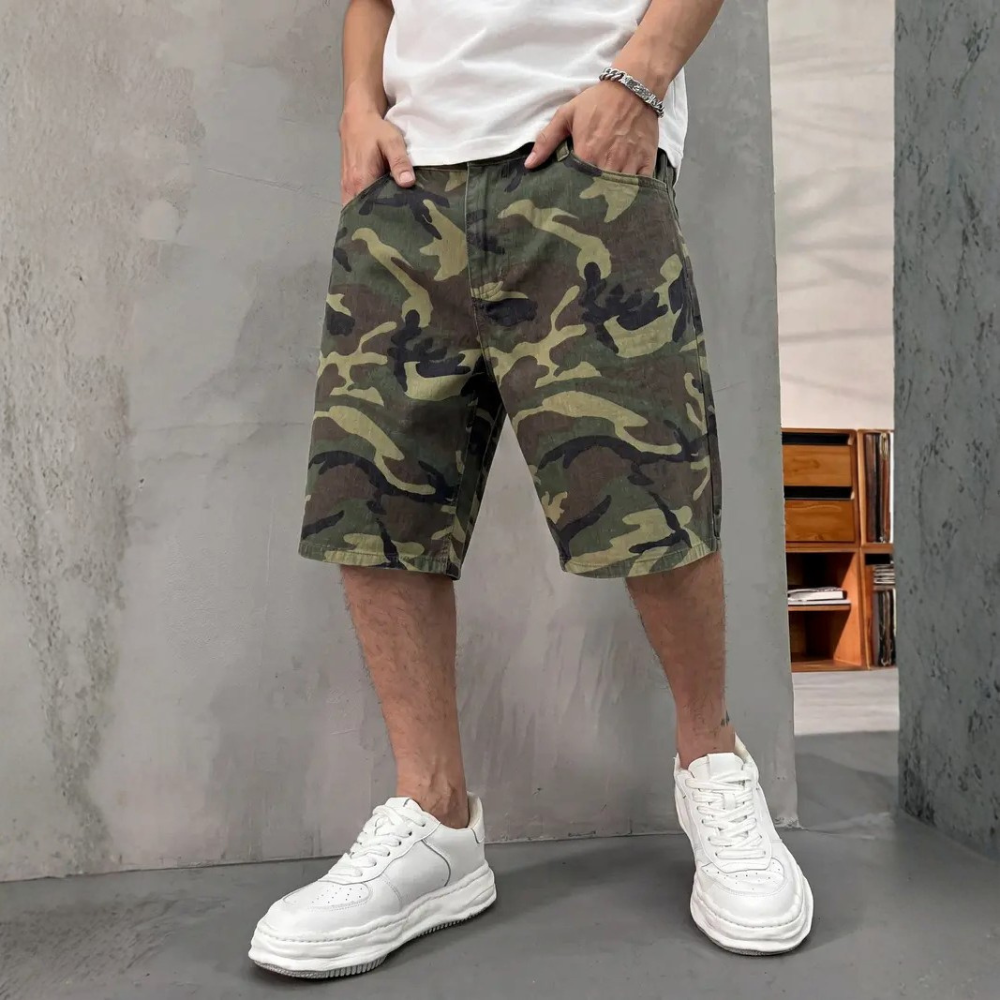 Casual Comfy Denim Shorts Wear For Men
