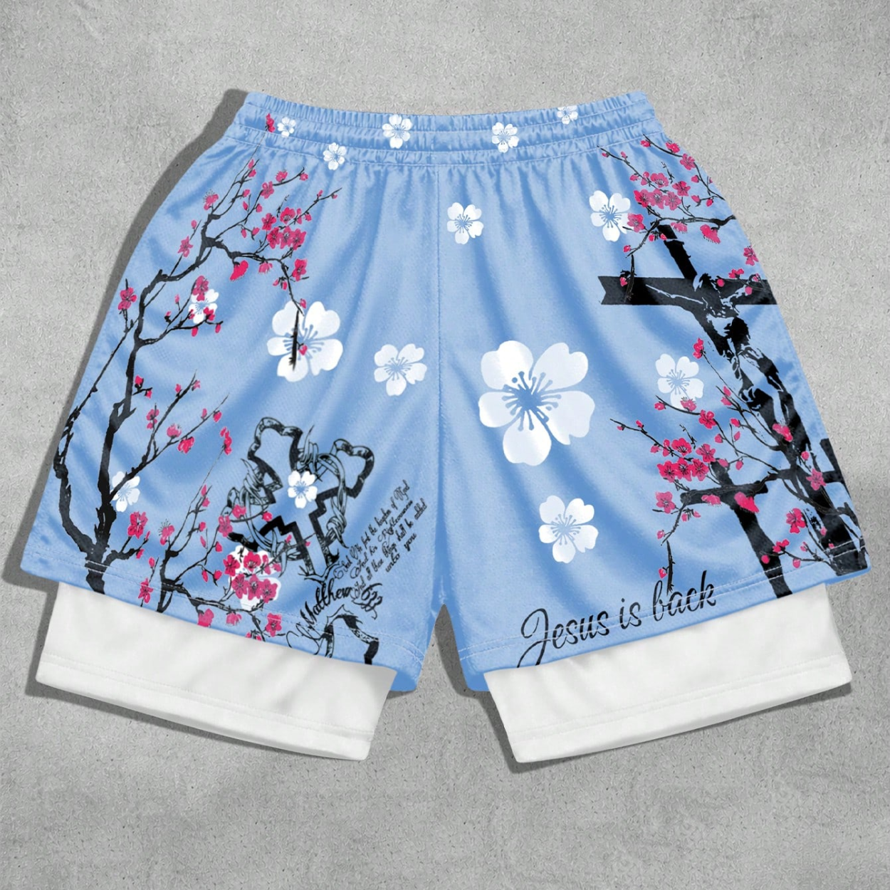 Comfortable Double Layer Shorts For Men