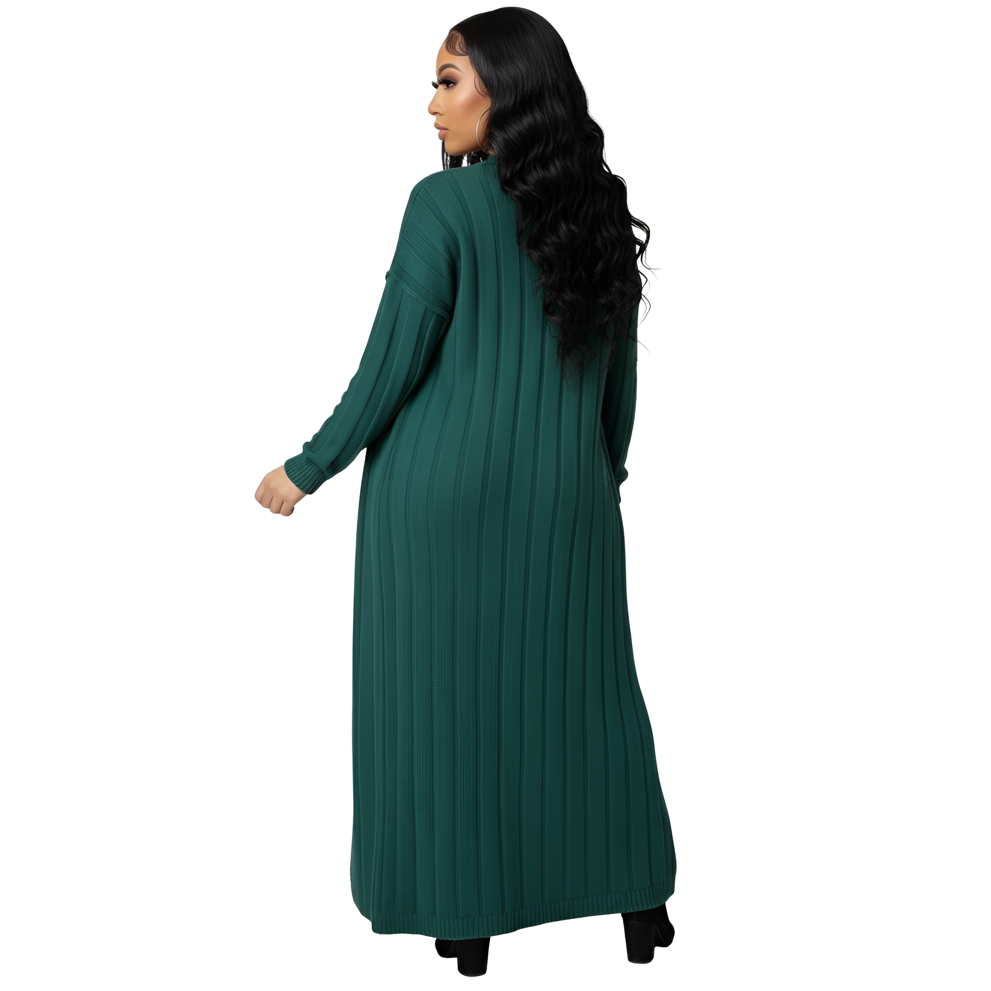 Cable Knit Crop Sweater Shorts And Cardigan 3 Piece Set For Women