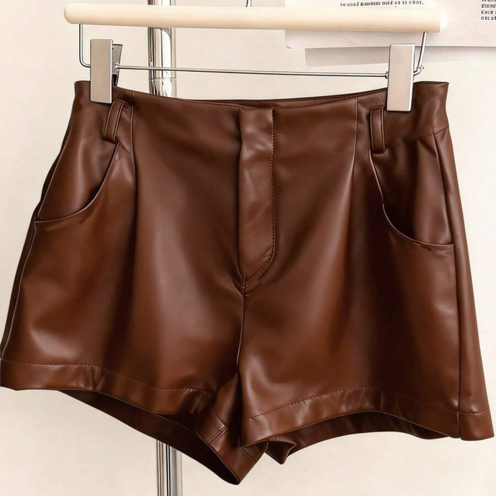 Summer Fashion Solid Color Shorts For Women