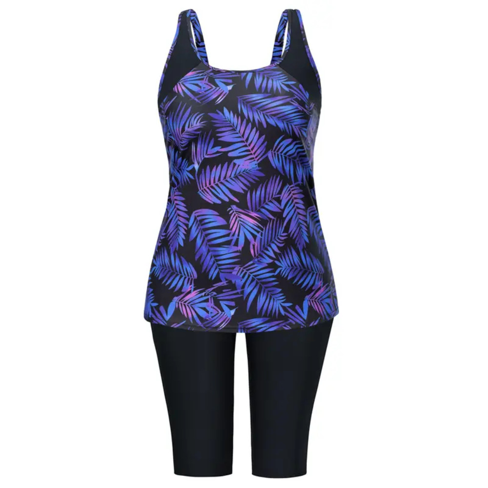Plus Size Tankini Swimwear Set