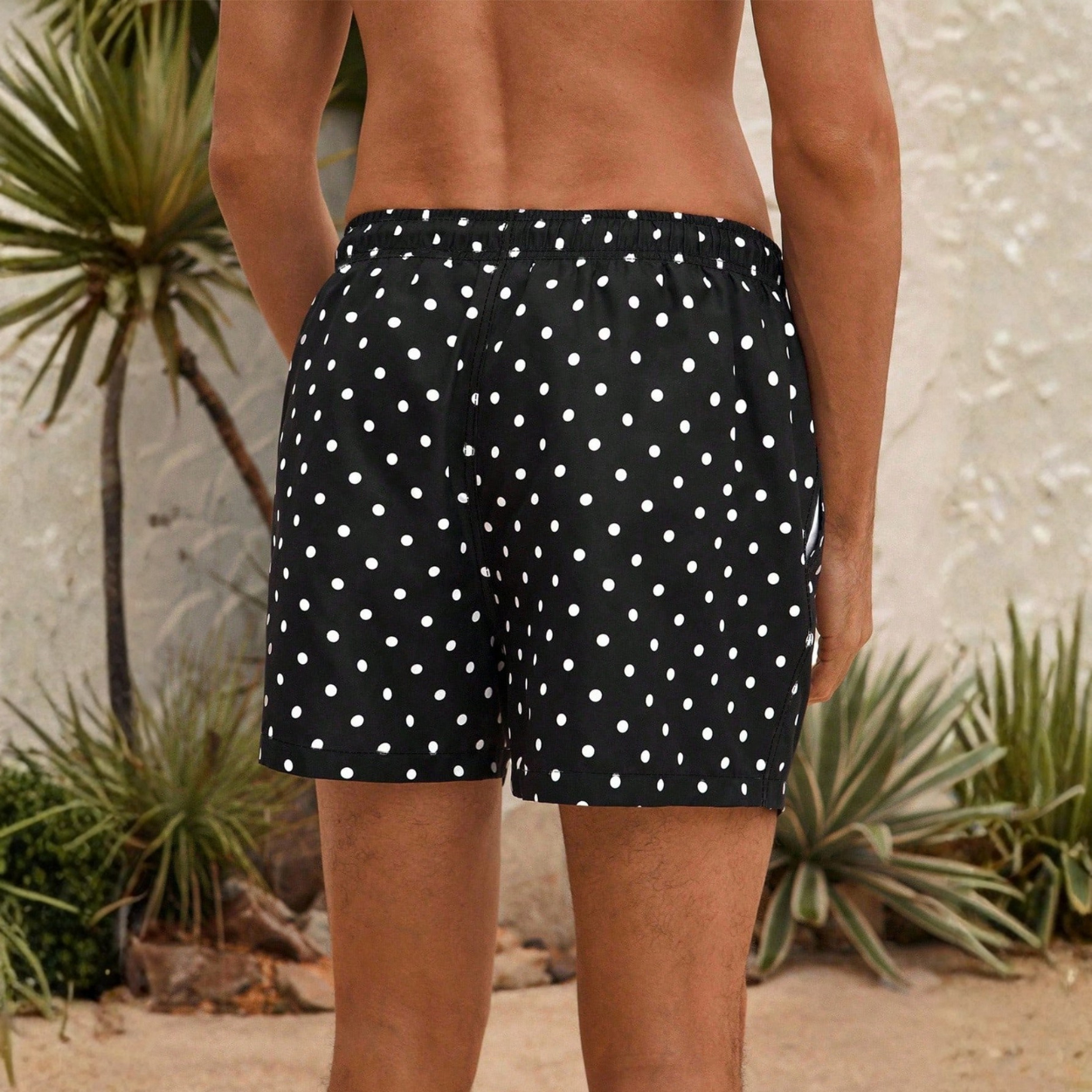 Casual Printed Beach Swimwear Shorts For Men