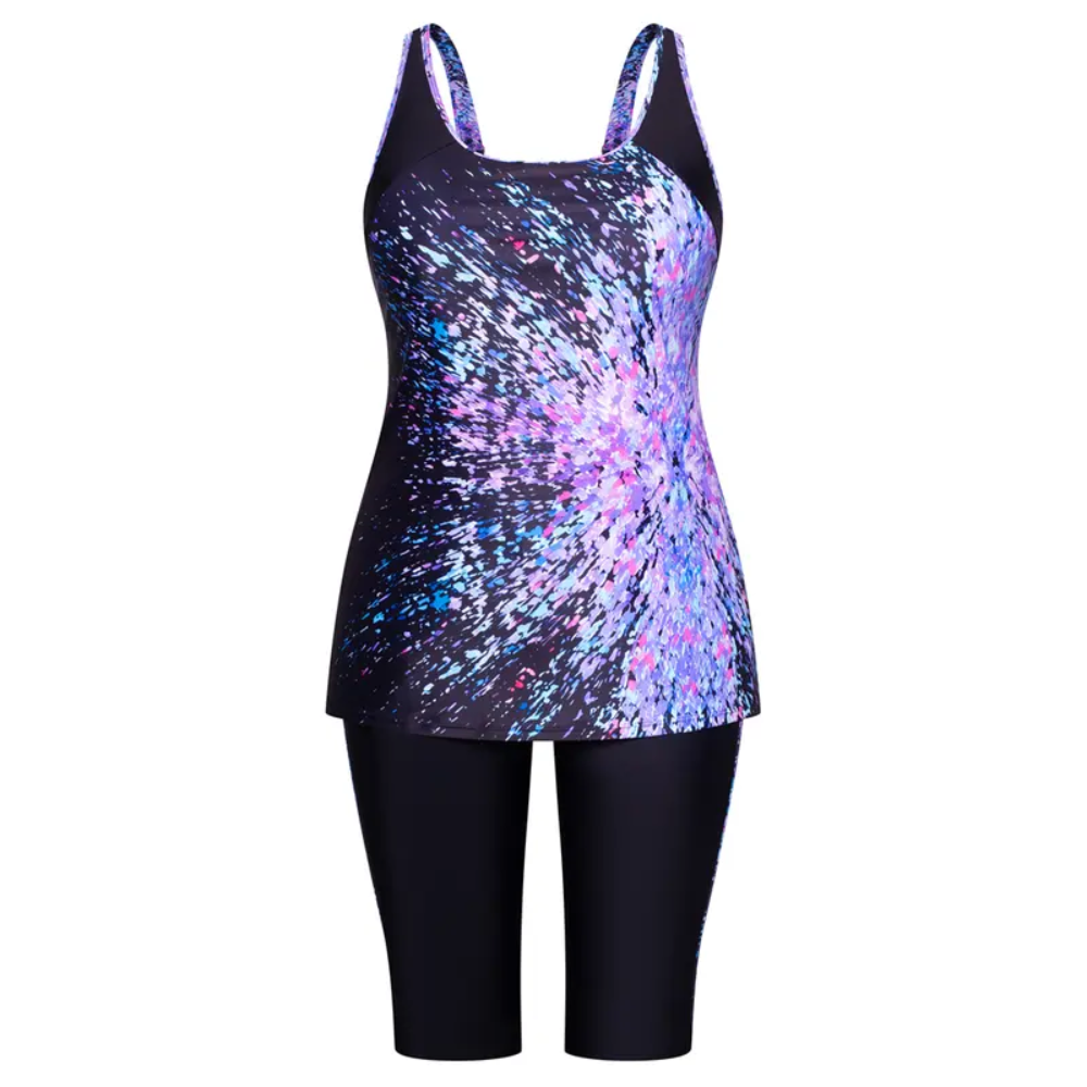 Plus Size Tankini Swimwear Set