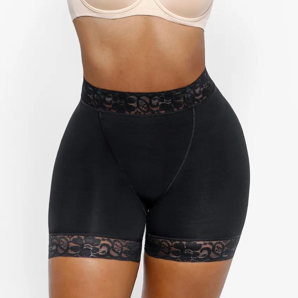 Lace Shaping Mid Length Shorts