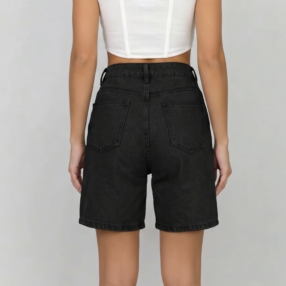 Casual Loose Bermuda Denim Summer Shorts For Women