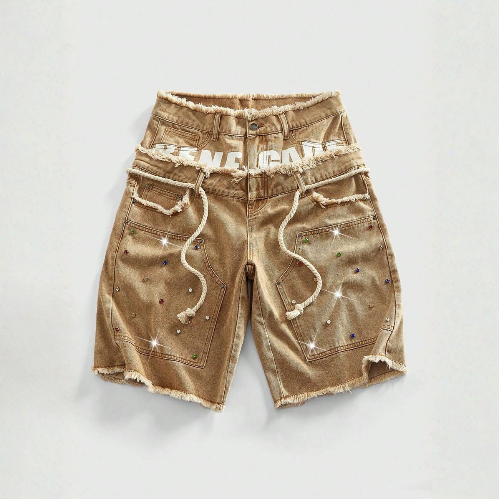 Men’s Loose Fit Casual Denim Shorts For Everyday