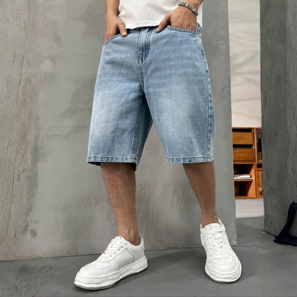 Casual Comfy Denim Shorts Wear For Men