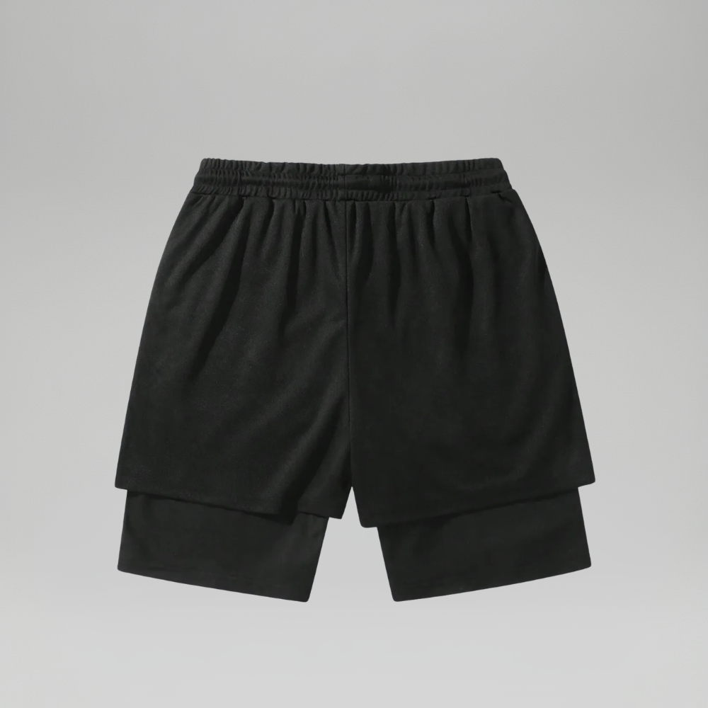 Men's Cross Graphic Knit Drawstring Street Shorts