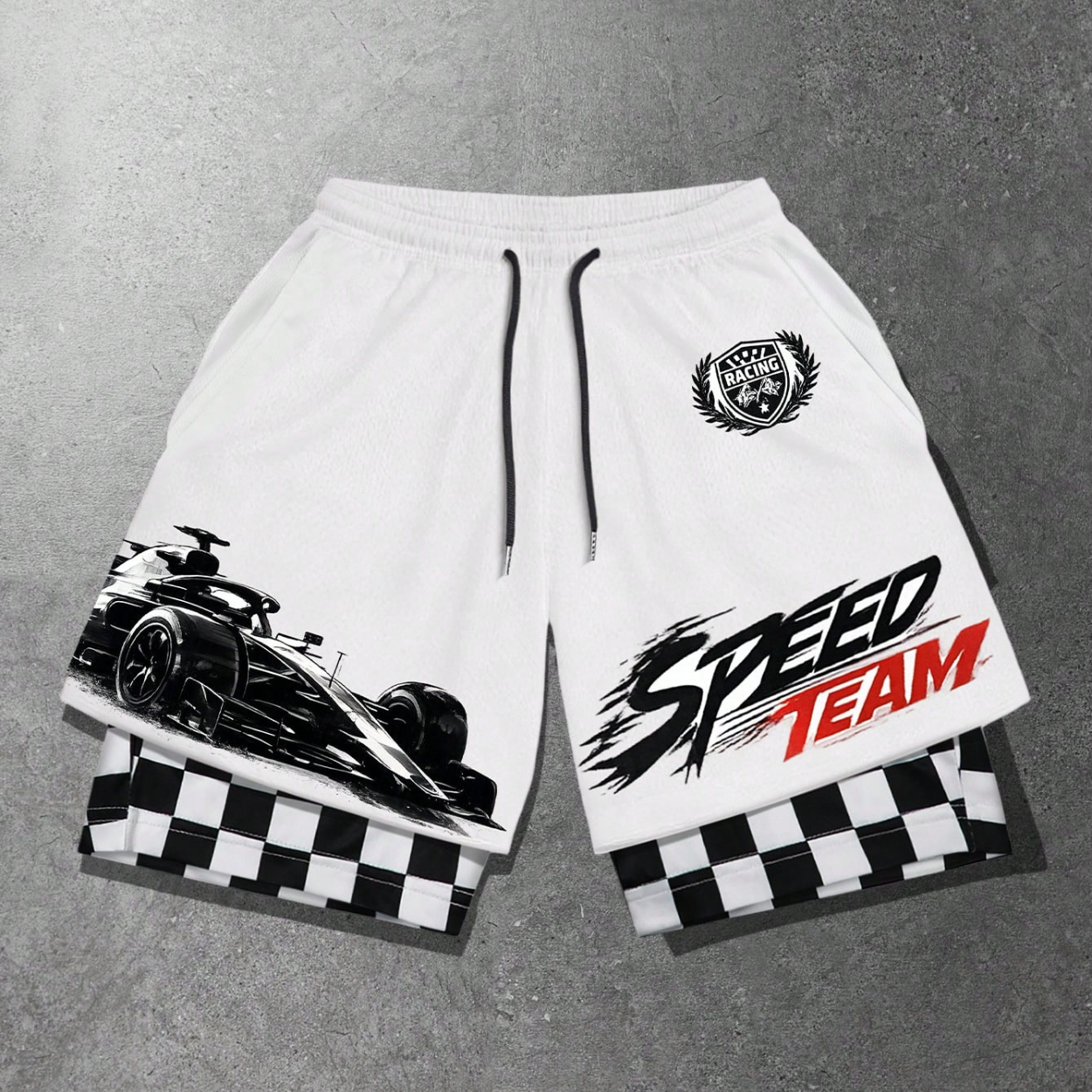 Everyday Casual Printed Shorts For Men