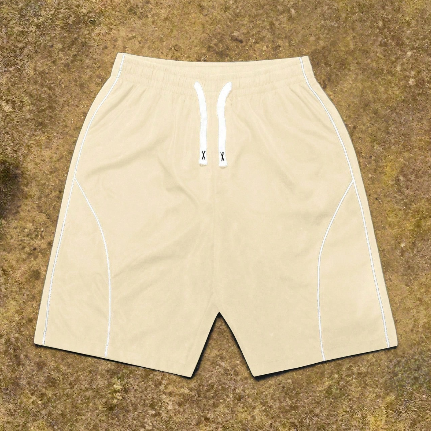 Casual And Striped Beach Bermuda Style Shorts For Men