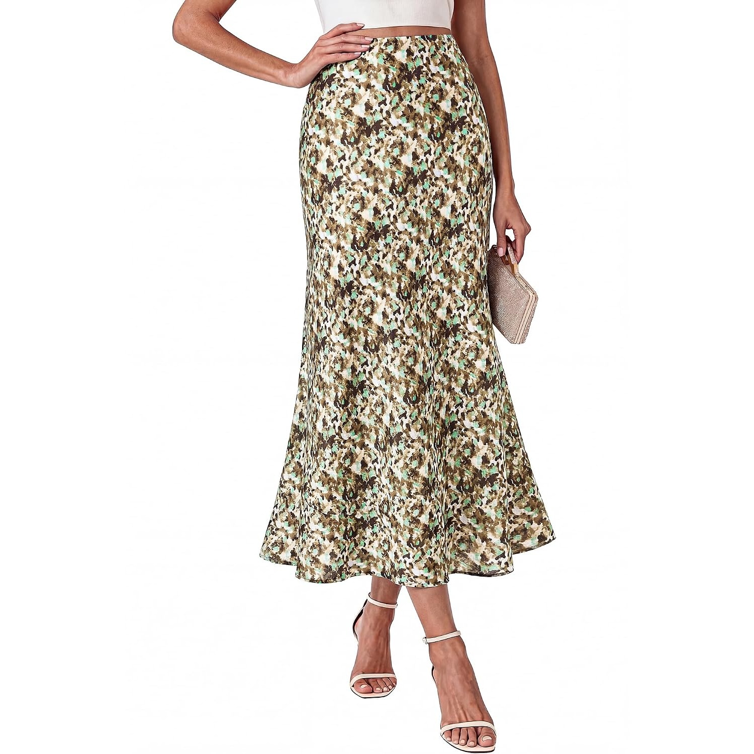 Summer Spring Party Lightweight A Line Skirt For Women