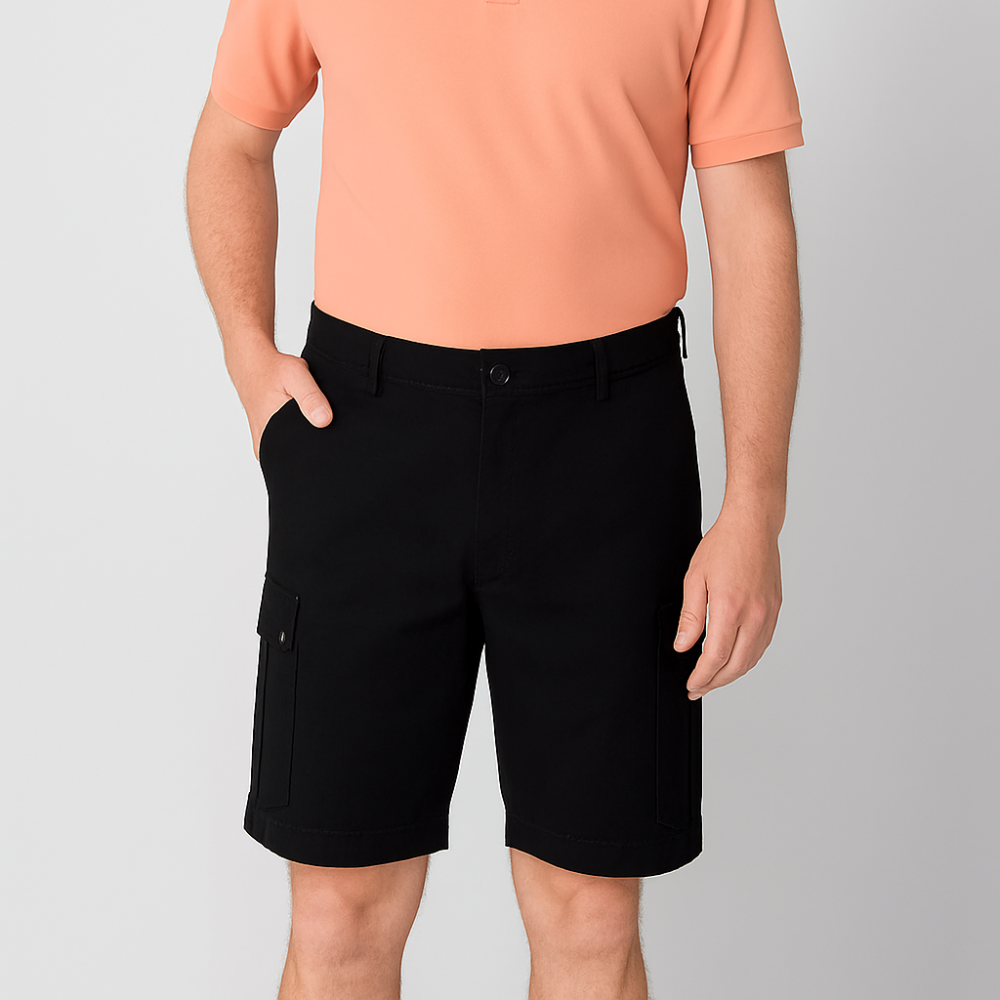 St. John's Bay Big & Tall Men's Stretch Cargo Shorts