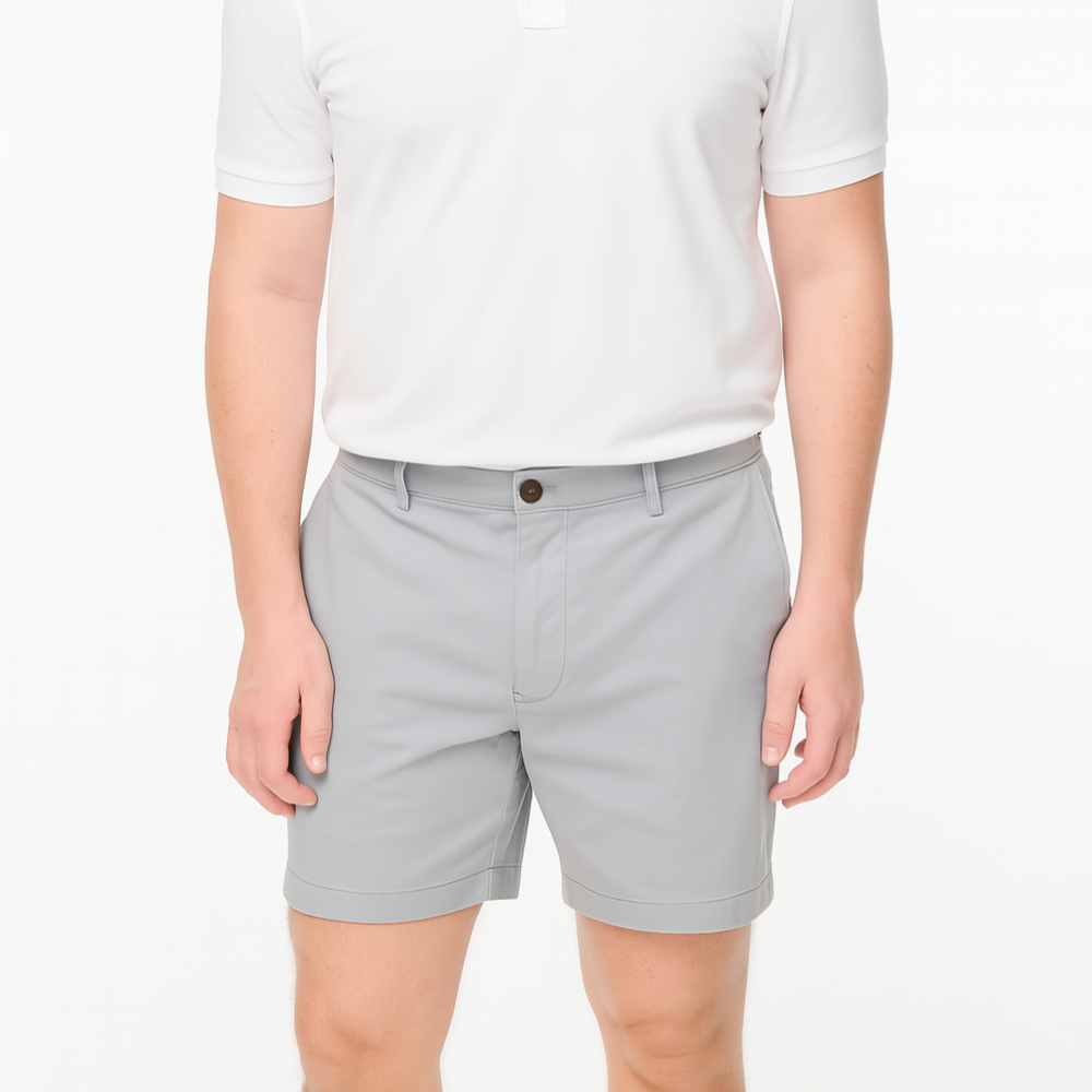 Flex Chino Stretch Cotton Casual Shorts