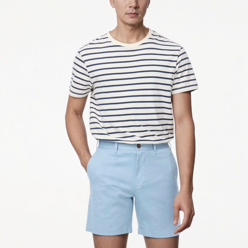 Flex Chino Stretch Cotton Casual Shorts