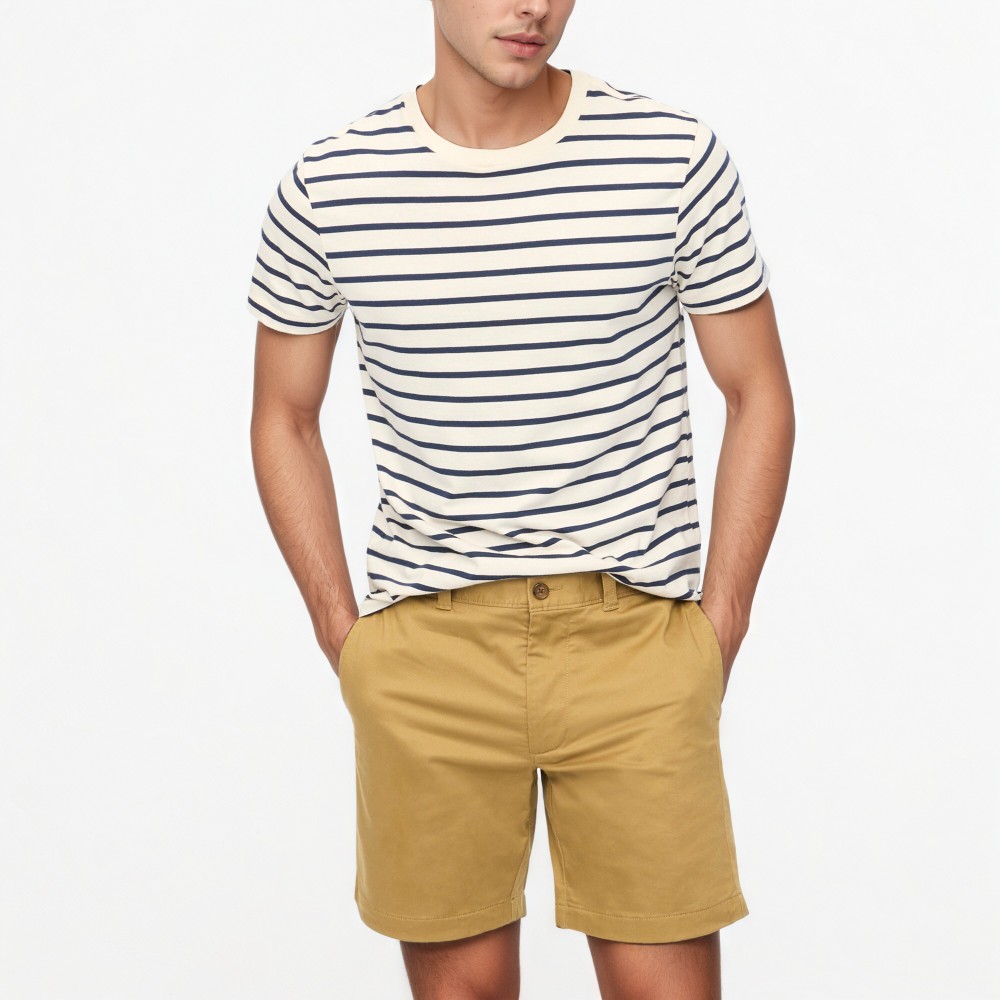 Flex Chino Stretch Cotton Casual Shorts