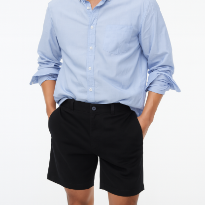 Flex Chino Stretch Cotton Casual Shorts