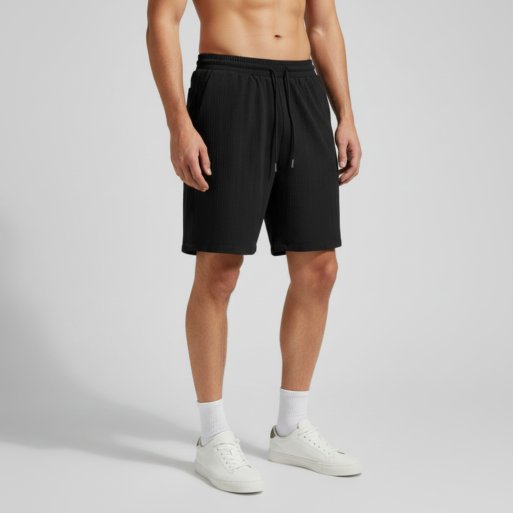 Summer Casual Drawstring Shorts For Men