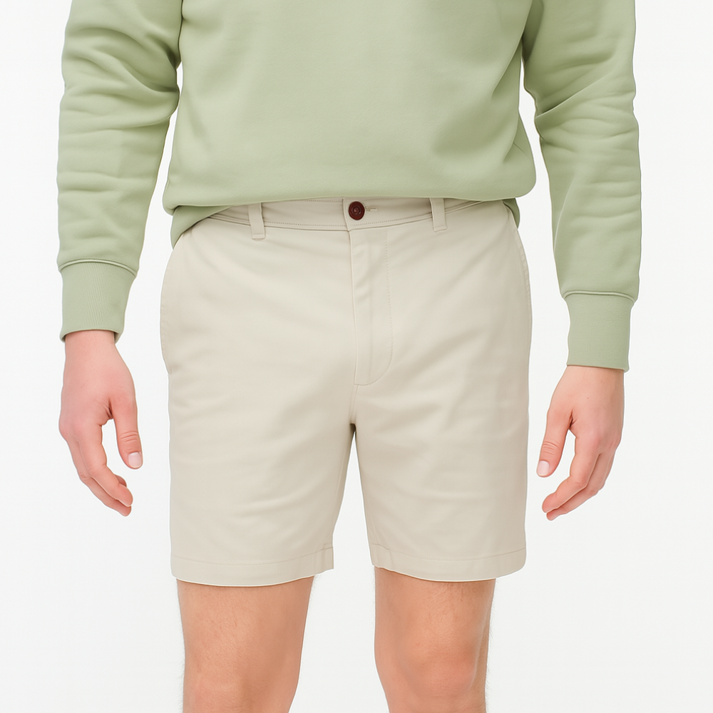 Flex Chino Stretch Cotton Casual Shorts
