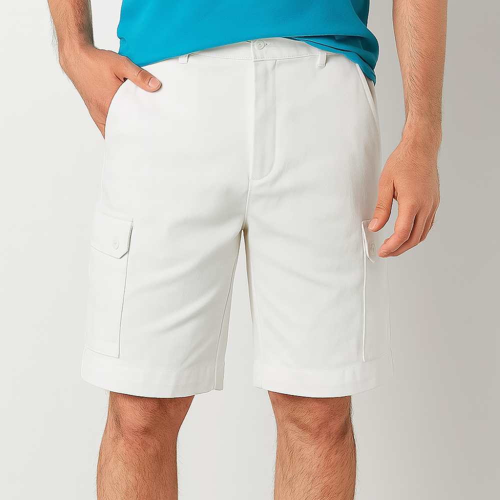 St. John’s Bay Men’s Mid-Rise Stretch Cargo Shorts