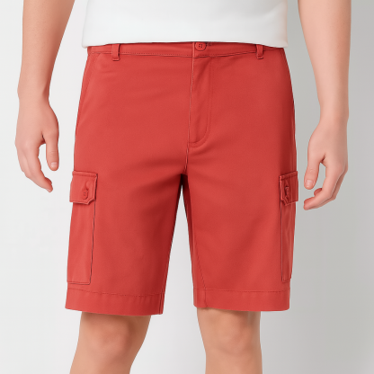 St. John’s Bay Men’s Mid-Rise Stretch Cargo Shorts