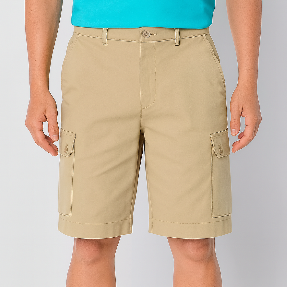 St. John’s Bay Men’s Mid-Rise Stretch Cargo Shorts