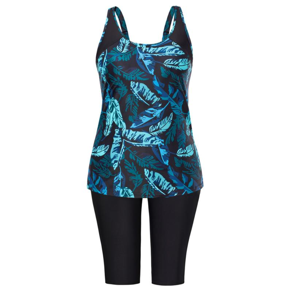 Plus Size Tankini Swimwear Set