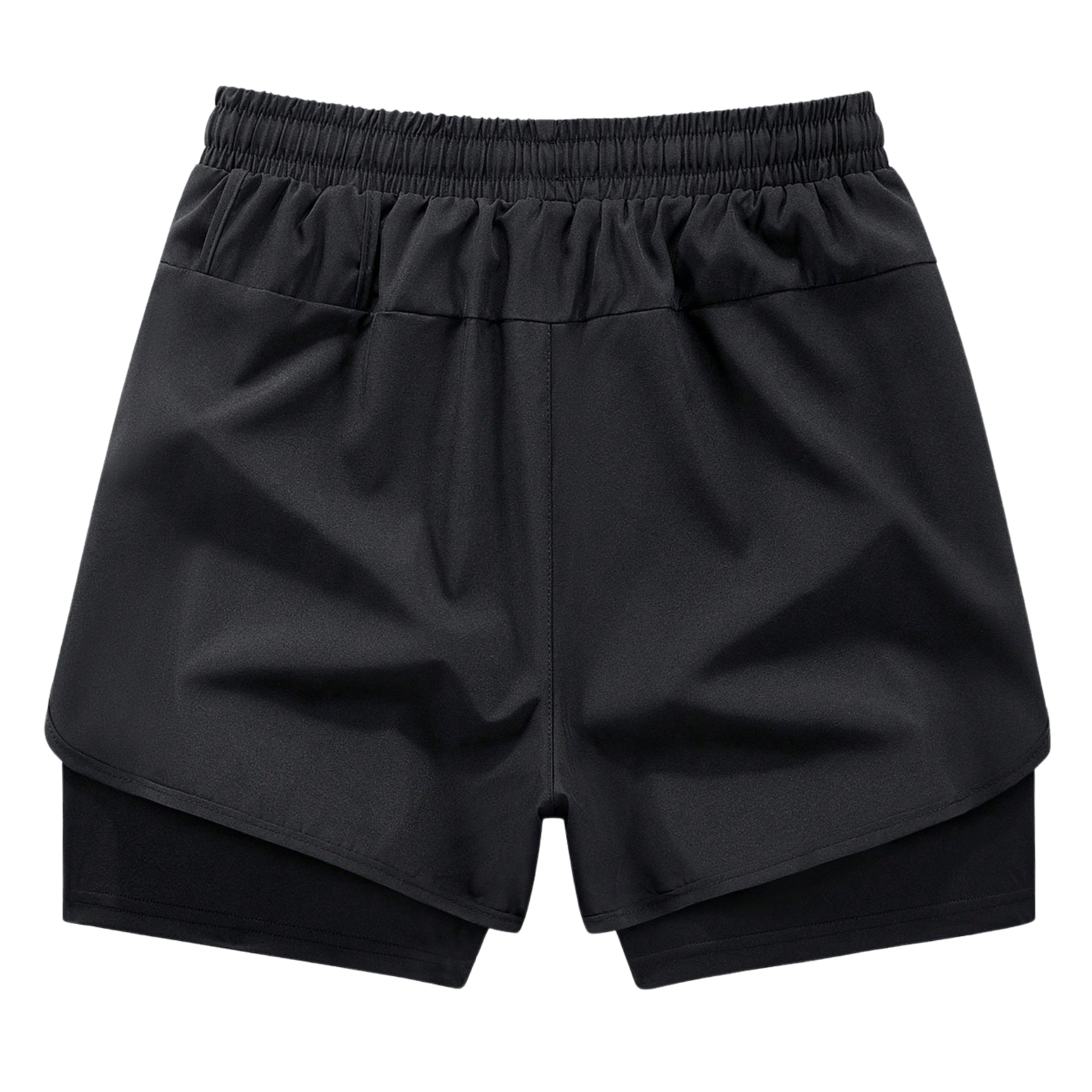 Casual Double Layer Running Shorts