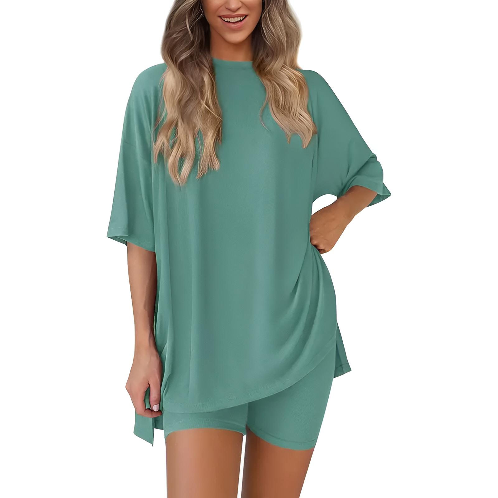 Casual Summer Two Piece Lounge Outfit For Women