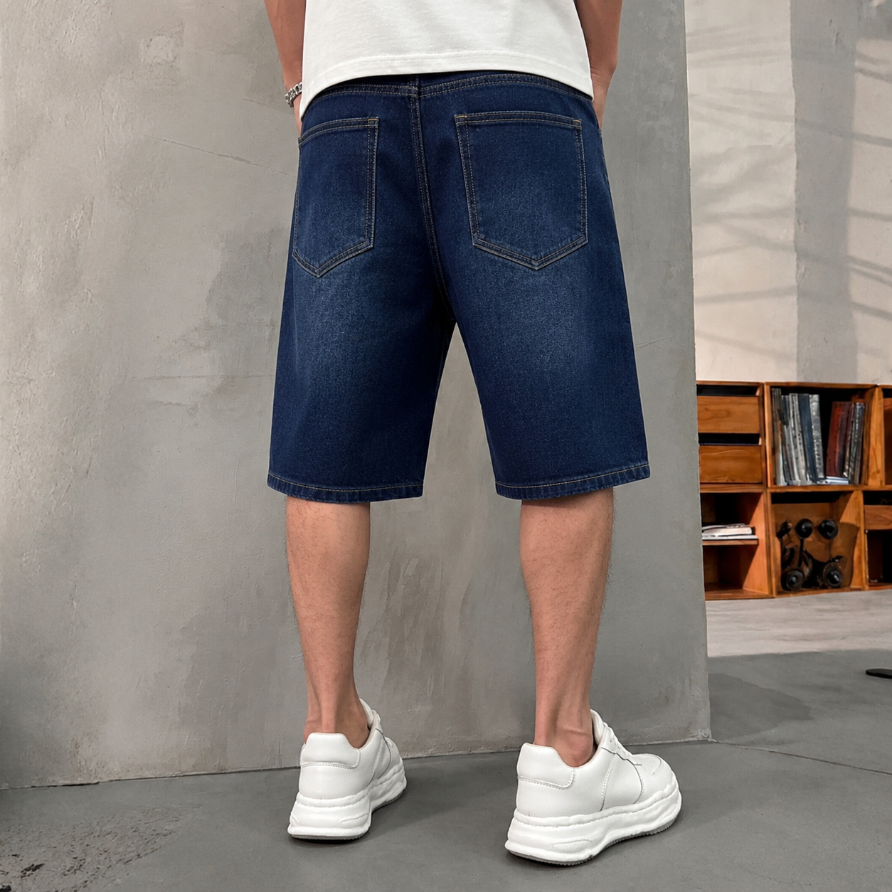 Casual Comfy Denim Shorts Wear For Men