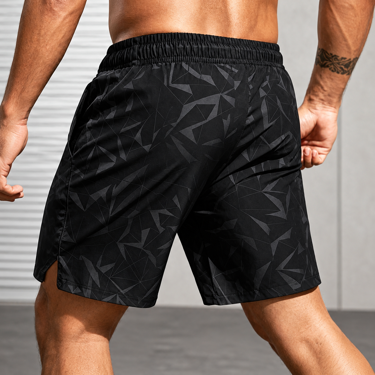Casual Outdoor Matching Sports Fit Shorts For Men