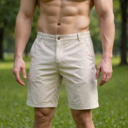 Classic Fit Cotton Summer Shorts